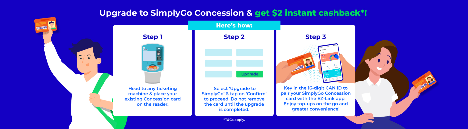 SimplyGo Concession $2 Instant Cashback - EZ-Link